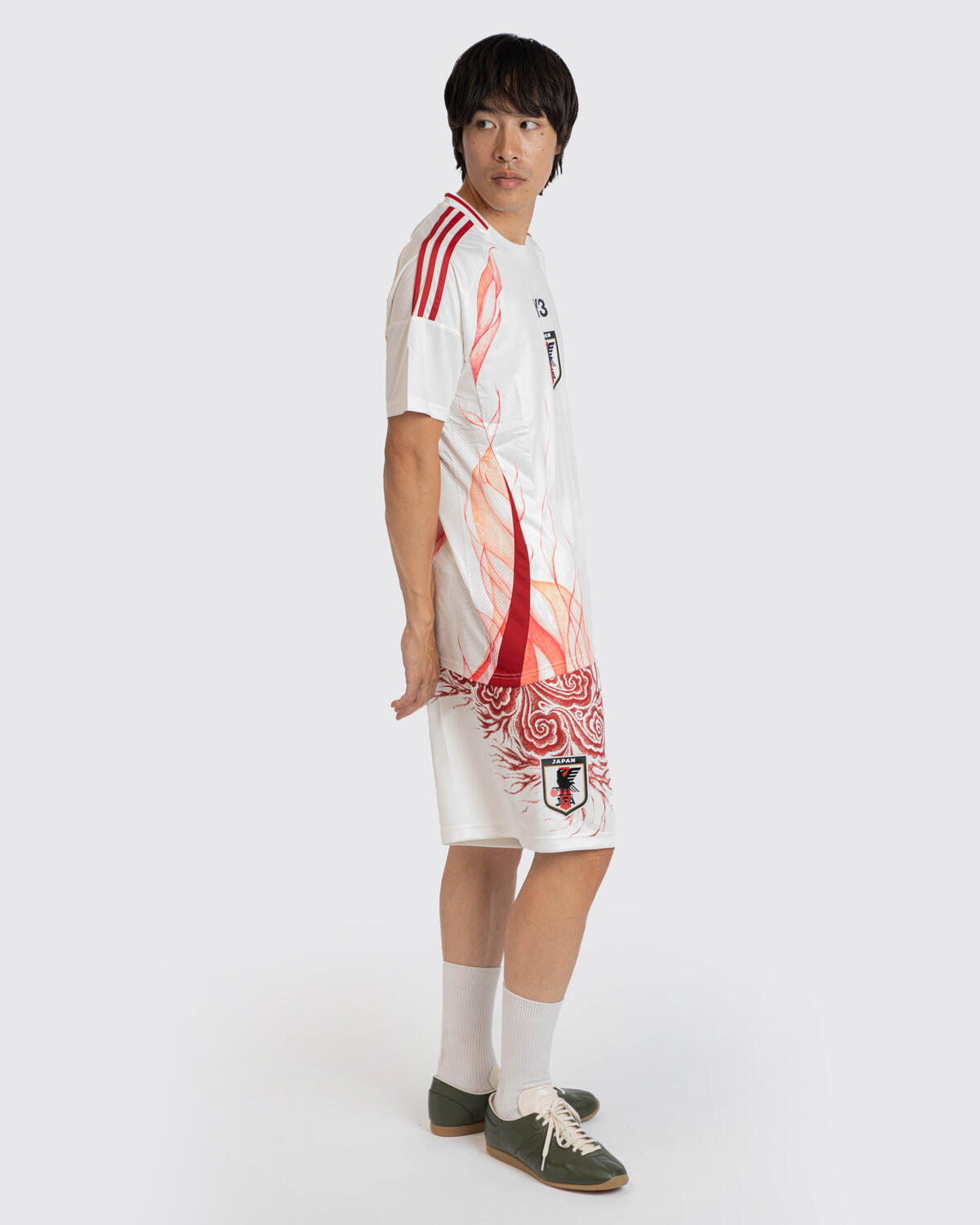 Y-3 x JFA GRAPHIC SHORTS | JC7569 | AFEW STORE